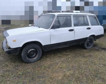 Белый ВАЗ 2104, объемом двигателя 1.3 л и пробегом 123 тыс. км за 285 $, фото 1 на Automoto.ua