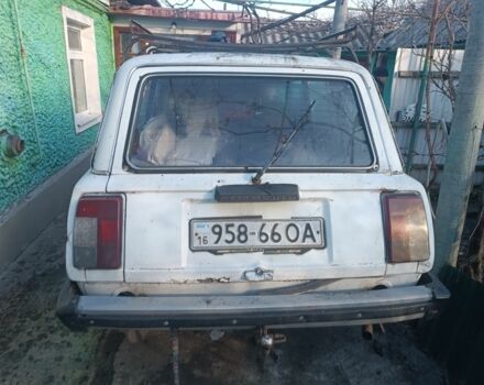 Белый ВАЗ 2104, объемом двигателя 1.5 л и пробегом 450 тыс. км за 650 $, фото 1 на Automoto.ua
