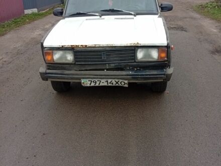 Белый ВАЗ 2104, объемом двигателя 1.5 л и пробегом 100 тыс. км за 346 $, фото 1 на Automoto.ua