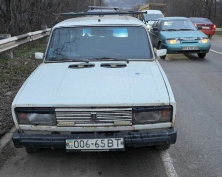 Белый ВАЗ 2104, объемом двигателя 5 л и пробегом 483 тыс. км за 406 $, фото 1 на Automoto.ua