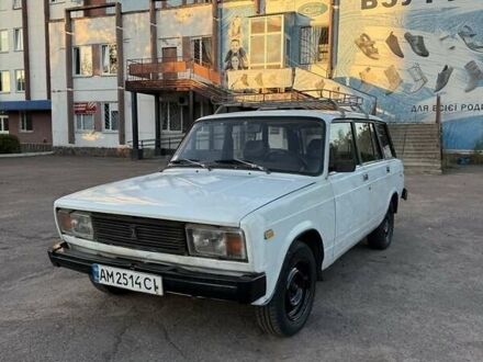 Белый ВАЗ 2104, объемом двигателя 1.3 л и пробегом 100 тыс. км за 820 $, фото 1 на Automoto.ua