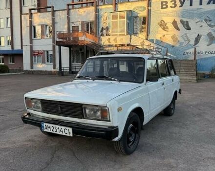 Белый ВАЗ 2104, объемом двигателя 1.3 л и пробегом 100 тыс. км за 820 $, фото 1 на Automoto.ua