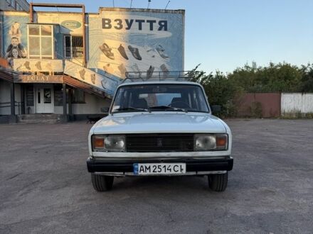 Белый ВАЗ 2104, объемом двигателя 1.3 л и пробегом 100 тыс. км за 820 $, фото 1 на Automoto.ua