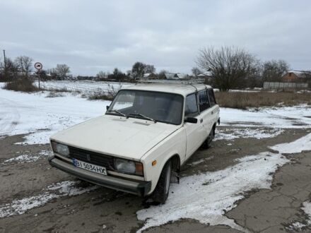 Белый ВАЗ 2104, объемом двигателя 1.5 л и пробегом 200 тыс. км за 1000 $, фото 1 на Automoto.ua