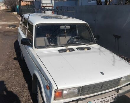 Белый ВАЗ 2104, объемом двигателя 0 л и пробегом 100 тыс. км за 588 $, фото 1 на Automoto.ua