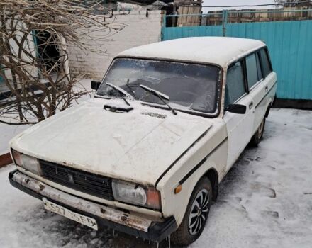 Белый ВАЗ 2104, объемом двигателя 1.5 л и пробегом 44 тыс. км за 728 $, фото 1 на Automoto.ua