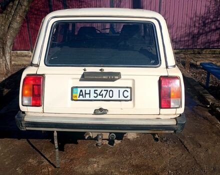 Белый ВАЗ 2104, объемом двигателя 1.5 л и пробегом 130 тыс. км за 1020 $, фото 1 на Automoto.ua