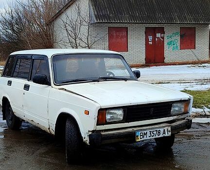 Белый ВАЗ 2104, объемом двигателя 1.5 л и пробегом 120 тыс. км за 500 $, фото 1 на Automoto.ua
