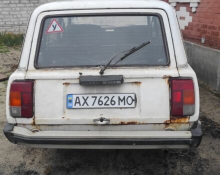 Белый ВАЗ 2104, объемом двигателя 1.5 л и пробегом 75 тыс. км за 580 $, фото 1 на Automoto.ua
