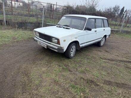 Белый ВАЗ 2104, объемом двигателя 1.5 л и пробегом 100 тыс. км за 650 $, фото 1 на Automoto.ua