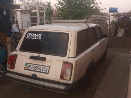 Белый ВАЗ 2104, объемом двигателя 1.5 л и пробегом 1 тыс. км за 800 $, фото 1 на Automoto.ua