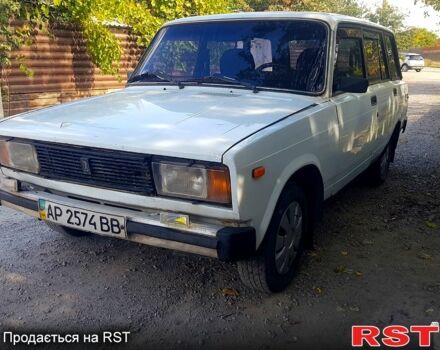 Белый ВАЗ 2104, объемом двигателя 1.5 л и пробегом 200 тыс. км за 600 $, фото 1 на Automoto.ua