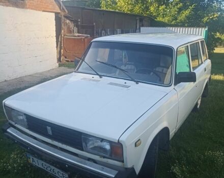 Белый ВАЗ 2104, объемом двигателя 1 л и пробегом 125 тыс. км за 447 $, фото 1 на Automoto.ua