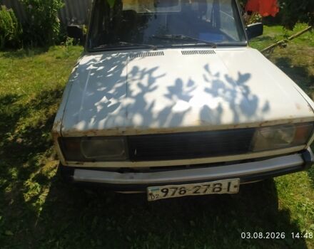 Белый ВАЗ 2104, объемом двигателя 1 л и пробегом 400 тыс. км за 381 $, фото 1 на Automoto.ua