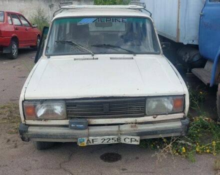 Белый ВАЗ 2104, объемом двигателя 1 л и пробегом 300 тыс. км за 201 $, фото 1 на Automoto.ua