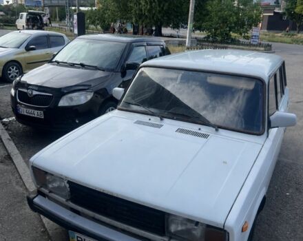 Белый ВАЗ 2104, объемом двигателя 1.5 л и пробегом 65 тыс. км за 1000 $, фото 1 на Automoto.ua