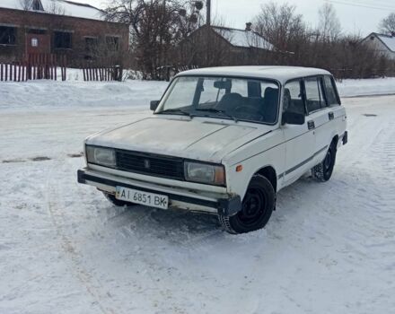 Белый ВАЗ 2104, объемом двигателя 1.3 л и пробегом 330 тыс. км за 294 $, фото 1 на Automoto.ua