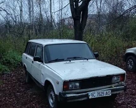 Белый ВАЗ 2104, объемом двигателя 1 л и пробегом 87 тыс. км за 310 $, фото 1 на Automoto.ua