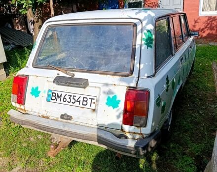 Белый ВАЗ 2104, объемом двигателя 1.5 л и пробегом 150 тыс. км за 450 $, фото 1 на Automoto.ua