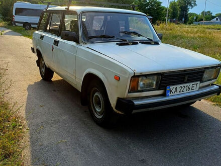 Белый ВАЗ 2104, объемом двигателя 1.5 л и пробегом 170 тыс. км за 550 $, фото 1 на Automoto.ua