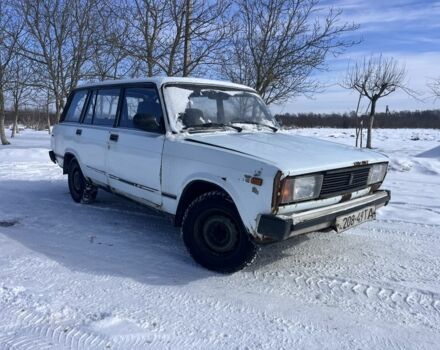 Белый ВАЗ 2104, объемом двигателя 1.3 л и пробегом 60 тыс. км за 420 $, фото 1 на Automoto.ua