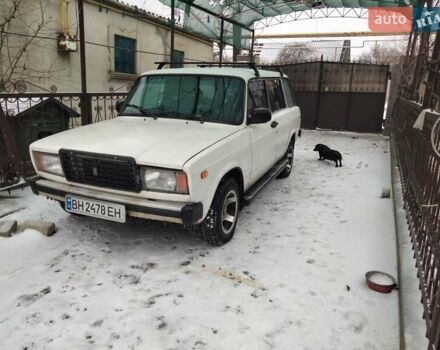Белый ВАЗ 2104, объемом двигателя 1.5 л и пробегом 444 тыс. км за 1000 $, фото 1 на Automoto.ua