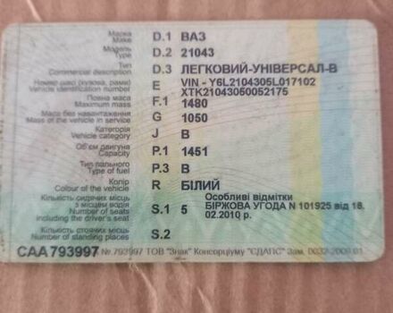 Білий ВАЗ 2104, об'ємом двигуна 1.45 л та пробігом 64 тис. км за 2700 $, фото 1 на Automoto.ua
