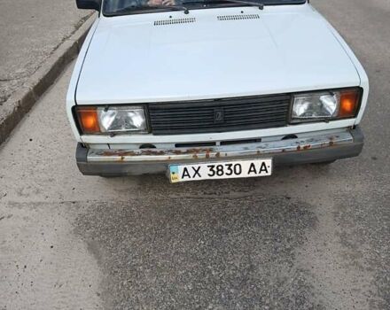 Белый ВАЗ 2104, объемом двигателя 1.57 л и пробегом 100 тыс. км за 1800 $, фото 1 на Automoto.ua