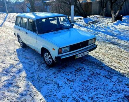 Белый ВАЗ 2104, объемом двигателя 1.5 л и пробегом 900 тыс. км за 1000 $, фото 1 на Automoto.ua