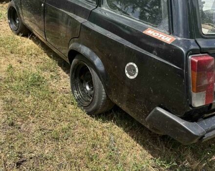 Черный ВАЗ 2104, объемом двигателя 1.3 л и пробегом 150 тыс. км за 750 $, фото 1 на Automoto.ua