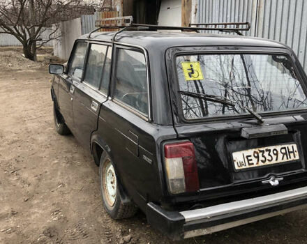Черный ВАЗ 2104, объемом двигателя 1.5 л и пробегом 80 тыс. км за 650 $, фото 1 на Automoto.ua