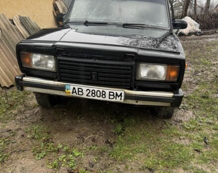 Черный ВАЗ 2104, объемом двигателя 1.5 л и пробегом 250 тыс. км за 473 $, фото 1 на Automoto.ua
