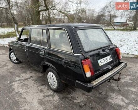 Черный ВАЗ 2104, объемом двигателя 1.5 л и пробегом 34 тыс. км за 500 $, фото 4 на Automoto.ua