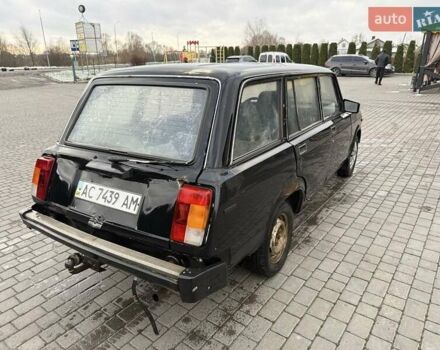 Черный ВАЗ 2104, объемом двигателя 1.5 л и пробегом 34 тыс. км за 500 $, фото 2 на Automoto.ua