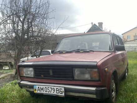 Черный ВАЗ 2104, объемом двигателя 0 л и пробегом 168 тыс. км за 650 $, фото 1 на Automoto.ua