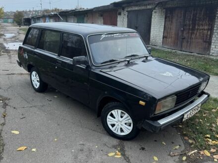 Черный ВАЗ 2104, объемом двигателя 1.5 л и пробегом 77 тыс. км за 667 $, фото 1 на Automoto.ua