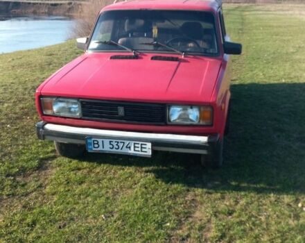 Черный ВАЗ 2104, объемом двигателя 1 л и пробегом 130 тыс. км за 1100 $, фото 1 на Automoto.ua