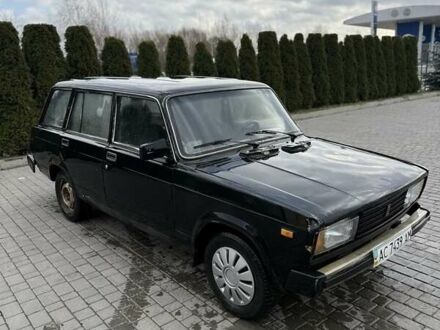 Черный ВАЗ 2104, объемом двигателя 1.5 л и пробегом 34 тыс. км за 500 $, фото 1 на Automoto.ua