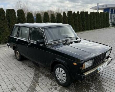 Черный ВАЗ 2104, объемом двигателя 1.5 л и пробегом 34 тыс. км за 500 $, фото 1 на Automoto.ua