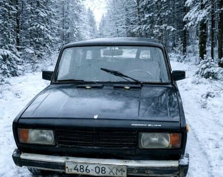 Черный ВАЗ 2104, объемом двигателя 1.5 л и пробегом 256 тыс. км за 400 $, фото 1 на Automoto.ua