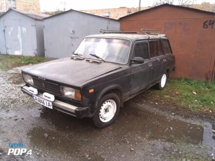 Черный ВАЗ 2104, объемом двигателя 0 л и пробегом 200 тыс. км за 620 $, фото 1 на Automoto.ua