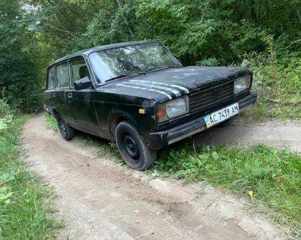 Черный ВАЗ 2104, объемом двигателя 0 л и пробегом 1 тыс. км за 225 $, фото 1 на Automoto.ua