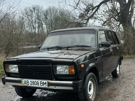 Черный ВАЗ 2104, объемом двигателя 1.57 л и пробегом 250 тыс. км за 448 $, фото 1 на Automoto.ua