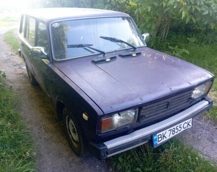Фиолетовый ВАЗ 2104, объемом двигателя 1 л и пробегом 10 тыс. км за 650 $, фото 1 на Automoto.ua