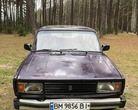Фиолетовый ВАЗ 2104, объемом двигателя 1.5 л и пробегом 217 тыс. км за 787 $, фото 1 на Automoto.ua