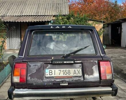 ВАЗ 2104 1998 в Новых Санжарах на Automoto.ua Фиолетовый ВАЗ 2104, объемом двигателя 1.45 л и пробегом 150 тыс. км за 805 $, фото 2 на Automoto.ua