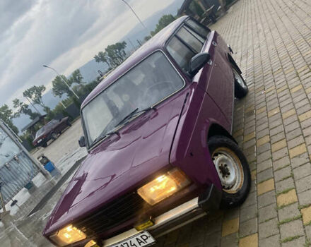 Фиолетовый ВАЗ 2104, объемом двигателя 1.45 л и пробегом 45 тыс. км за 800 $, фото 1 на Automoto.ua