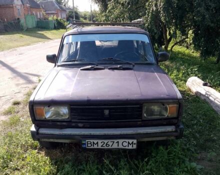Фиолетовый ВАЗ 2104, объемом двигателя 1.5 л и пробегом 250 тыс. км за 700 $, фото 1 на Automoto.ua