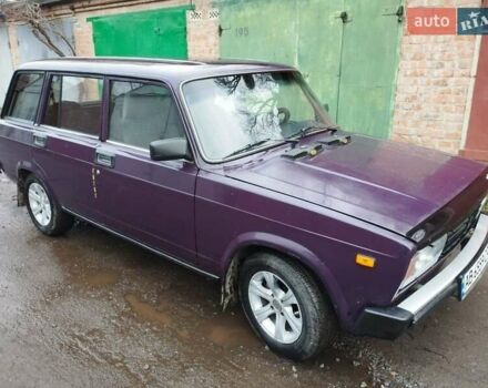 Фиолетовый ВАЗ 2104, объемом двигателя 1.5 л и пробегом 87 тыс. км за 1250 $, фото 1 на Automoto.ua