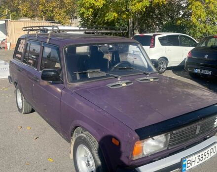 Фиолетовый ВАЗ 2104, объемом двигателя 1.5 л и пробегом 88 тыс. км за 1600 $, фото 11 на Automoto.ua